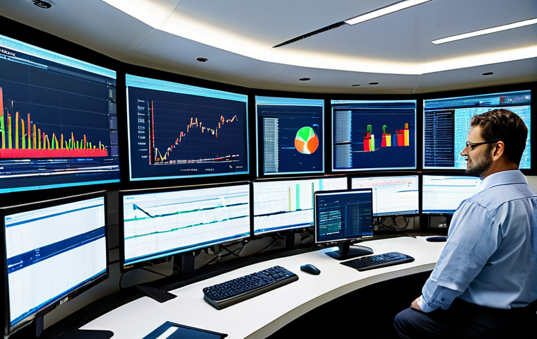 공급망관리와 고객 관계 최적화 - Transparent Supply Chain**

"A modern, brightly lit control room with large screens displaying real-...