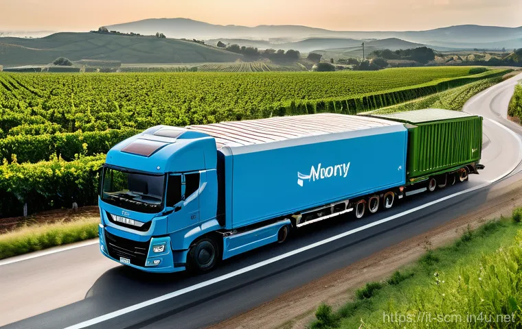 SCM 필수 용어와 정의 - **"A highly automated, spacious, and brightly lit warehouse interior, showcasing advanced inventory ...