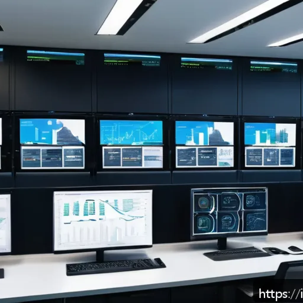 SCM 전문가로서의 직업 만족도 - A modern Italian supply chain control room with diverse professionals analyzing data on large digita...
